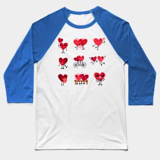 humanized hearts collection Baseball T-Shirt